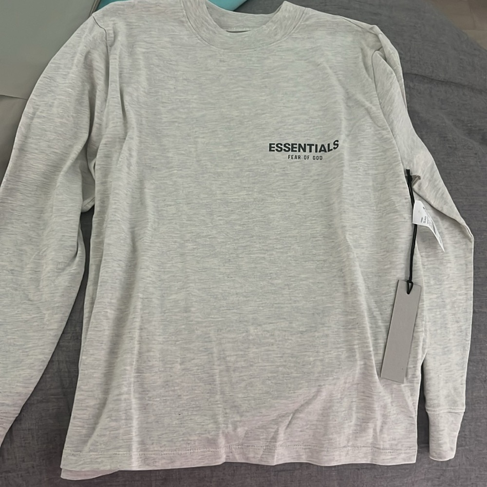 Brand new with tags essential oatmeal long sleeve